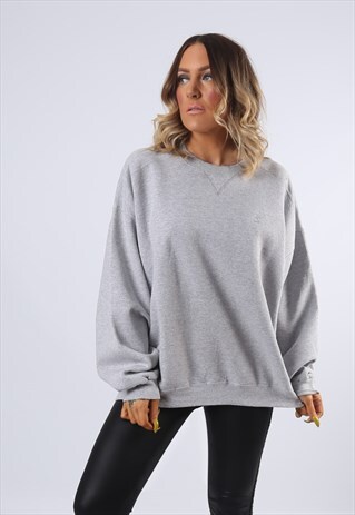 SWEATSHIRT JUMPER OVERSIZED STARTER PLAIN UK 18 (AEJ)