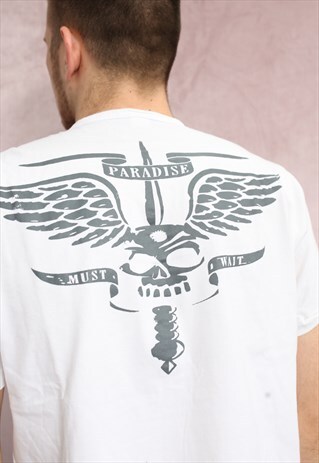 VINTAGE 90'S PARADISE MUST WAIT T-SHIRT