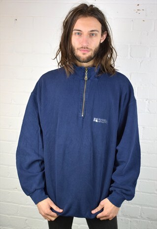 VINTAGE 90'S 1/4 ZIP SWEATSHIRT