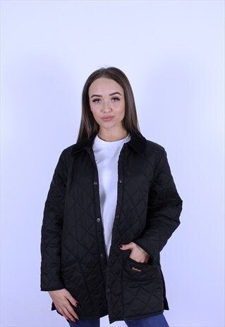 VINTAGE WOMENS BARBOUR QUILTED JACKET
