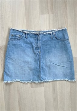 Vintage 90's/Y2K Denim Mini Skirt