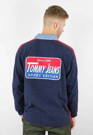 TOMMY HILFIGER JEANS WORK POLO SHIRT