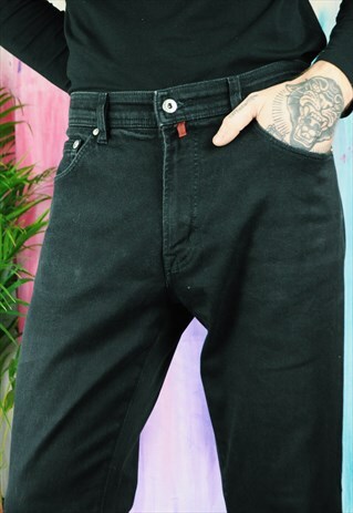VINTAGE 90'S PIERRE CARDIN JEANS BLACK