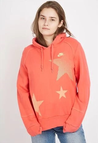 RETRO PINK NIKE HOODIE