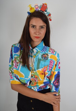 VINTAGE SHIRT FESTIVAL PRINT (847)