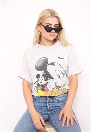 VINTAGE 90S MICKEY MOUSE DISNEY TOP T-SHIRT