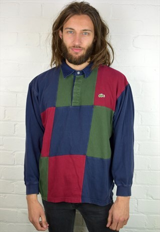 VINTAGE 90'S LACOSTE LONG-SLEEVED POLO SHIRT