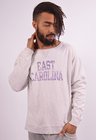 CHAMPION MENS VINTAGE SWEATSHIRT JUMPER XXL GREY 90S