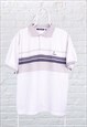 Vintage Head Tennis Polo Shirt Striped XL