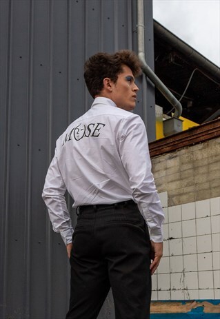 MUSE LOGO COLLAR SHIRT MEN
