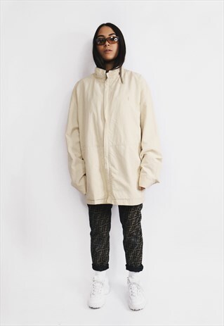 RARE YVES SAINT LAURENT VINTAGE PARKA MAC JACKET / COAT