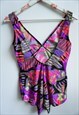 VINTAGE ONEPIECE SWIMSUIT PINUP BATHING SWIM SUIT OVERALL