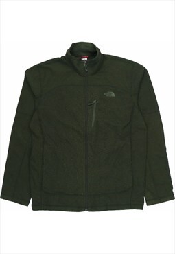 Vintage 90's The North Face Fleece Spellout Zip Up