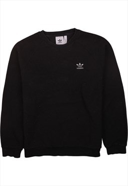 Vintage 90's Adidas Fleece Jumper Heavyweight Crew Neck