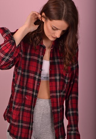 RED CHECK FLANNEL SHIRT GRS1148