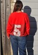VINTAGE 90'S REWORKED NFL LACE FOOTBALL JERSEY SWEATSHIRT