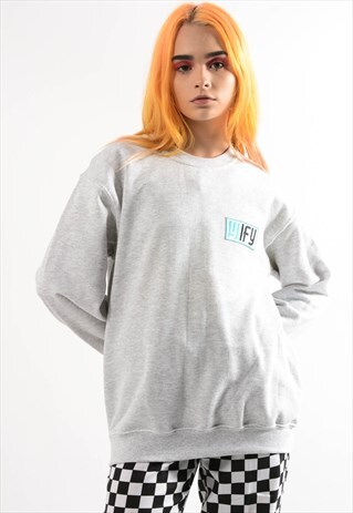YIFY PATCH BOYFRIEND SWEATSHIRT