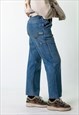 BLUE DENIM 90S DULUTCH TRADING CARGO SKATER TROUSERS PANTS