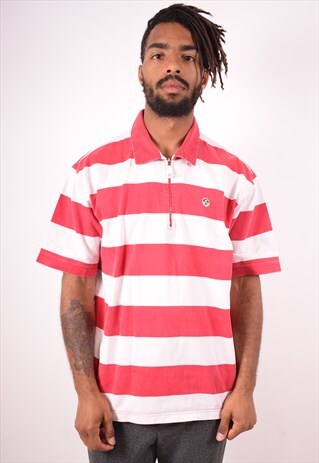 NORTH SAILS MENS VINTAGE POLO SHIRT XL RED 90S