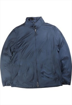 Nautica  Full Zip Up Windbreaker Jacket XLarge Navy Blue