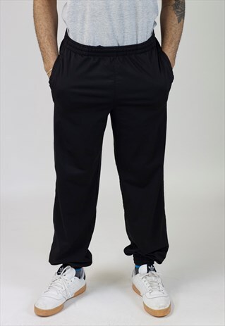 VINTAGE 90'S PUMA BLACK TRACKSUIT BOTTOMS