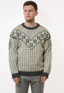 VOSS Wool Vintage Oldschool Top Sweater Jumper 18578