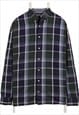 Vintage 90's Tommy Hilfiger Shirt Check Button Up Long