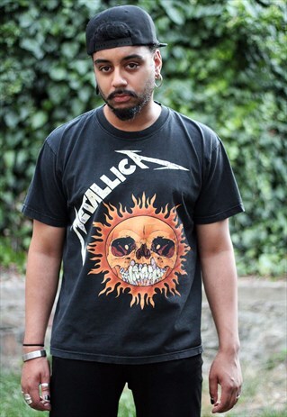 VINTAGE METALLICA MERCH BAND T-SHIRT TEE
