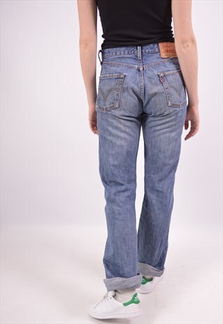 VINTAGE LEVI'S 501 JEANS STRAIGHT BLUE