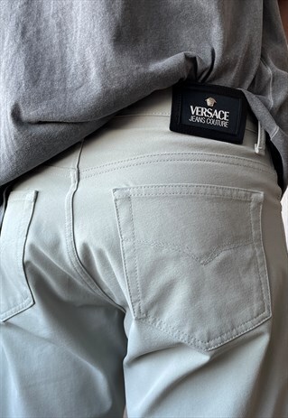 Vintage VERSACE Pants Trousers Grey
