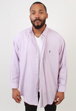 Vintage Polo Ralph Lauren pink check shirt