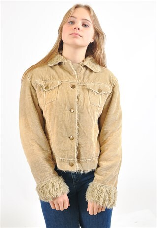 VINTAGE 90'S LINED CORDUROY JACKET