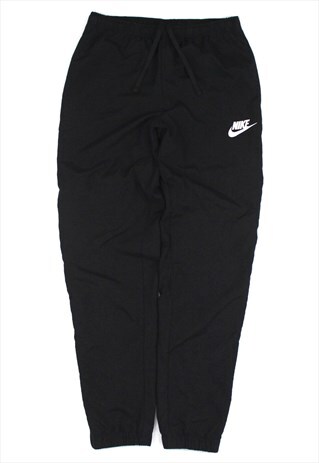NIKE BLACK TRACKIES, NAVY NIKE LABEL