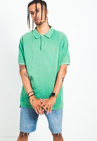 VINTAGE 90S POLO RALPH LAUREN POLO T-SHIRT / 0577