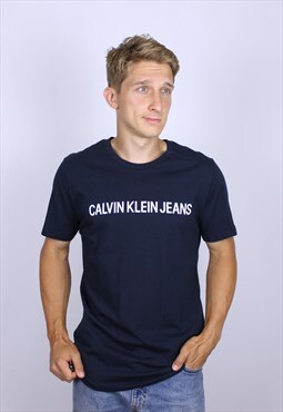 Calvin Klein Jeans Big Logo Shirt Short Sleeve T-shirt Top