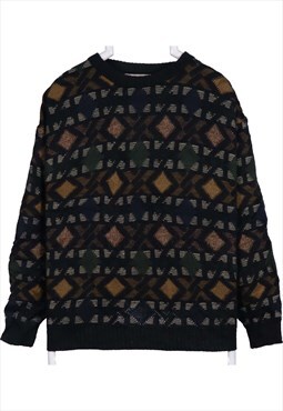 Vintage 90's Crossings Jumper / Sweater Coogi Style Knitted