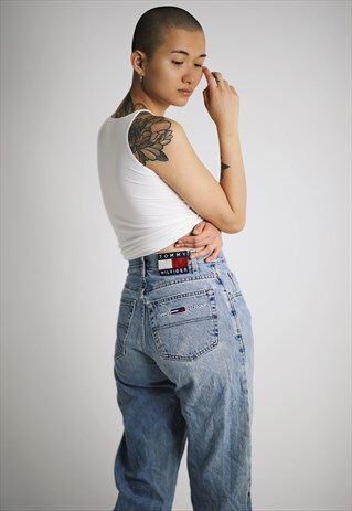 RARE VINTAGE TOMMY HILFIGER HIGH WAIST MOM BOYFRIEND JEANS