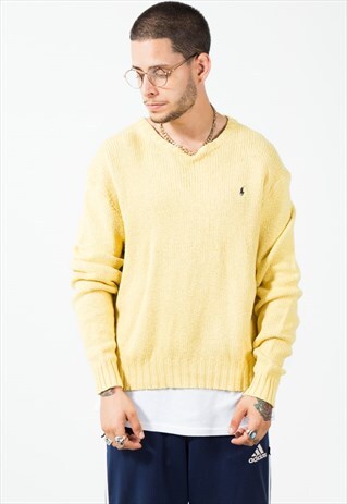 ON SALE VINTAGE 80S P. RALPH LAUREN KNITWEAR JUMPER / S0507