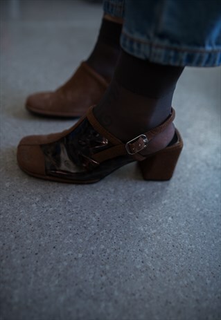 VINTAGE 80'S SUEDE LOOKS SHOES