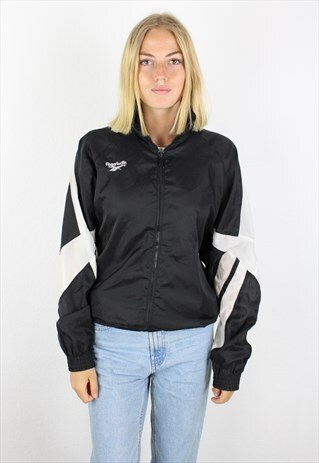 REEBOK BLACK WINDBREAKER