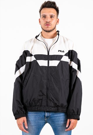 VINTAGE 80S FILA SHELL JACKET / S7446