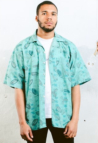 VINTAGE 90S PATTERNED SHIRT