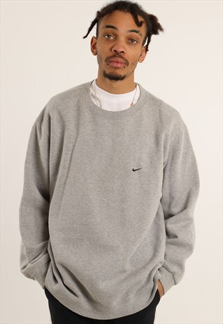 VINTAGE NIKE EMBROIDERED LOGO SWEATSHIRT