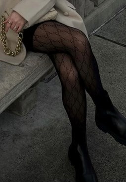 Gg black tights