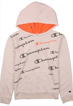 Vintage 90's Champion Hoodie Drawstring Pockets Pullover