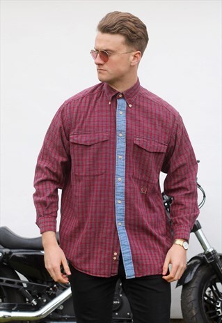 TOMMY HILFIGER USA TARTAN CHECK SHIRT