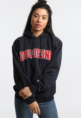 90S CHAMPION EMBROIDERED HOODIE