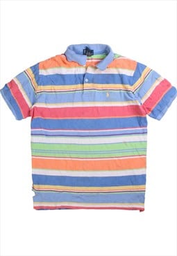 Vintage 90's Polo Ralph Lauren Polo Shirt Stripped Short