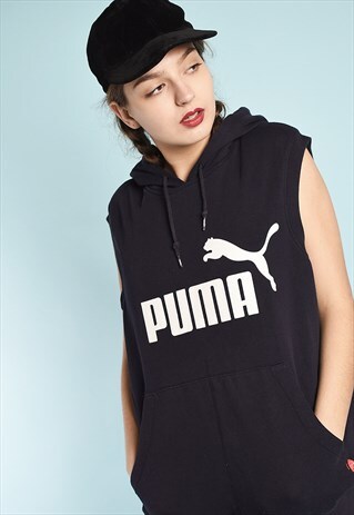 Y2K PUMA ATHLEISURE SPORTS TRACK GILET TOP