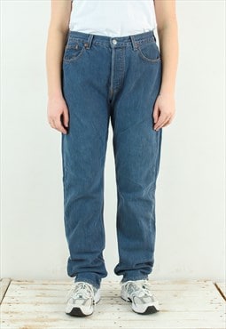 501 W32 Denim Jeans US 14 Trousers Pants UK 18 Straight